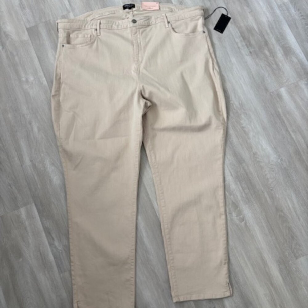 Curves 360 NYDJ Slim Straight Ankle Jeans - size 24
